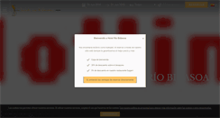 Desktop Screenshot of hotelriobidasoa.com